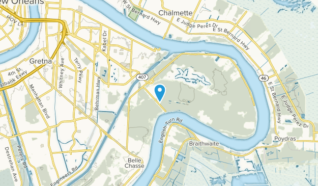 Belle Chasse, Louisiana Map