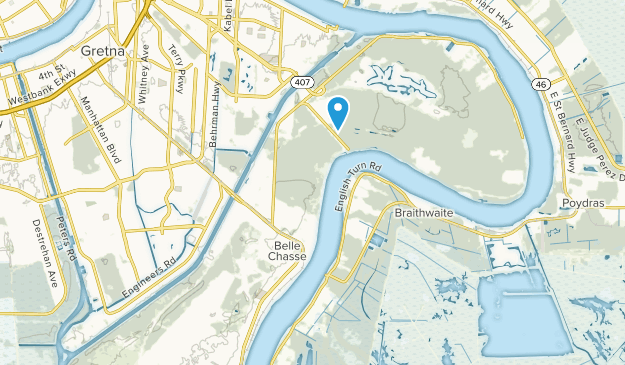 Belle Chasse, Louisiana Map