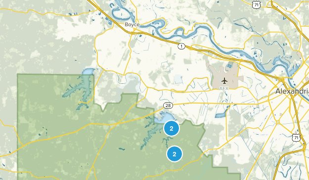 Boyce, Louisiana Map