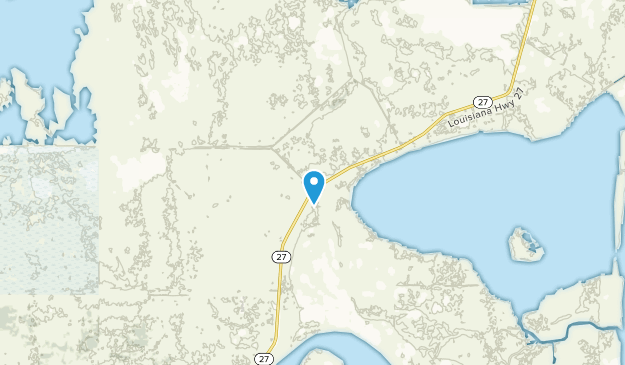 Cameron, Louisiana Map