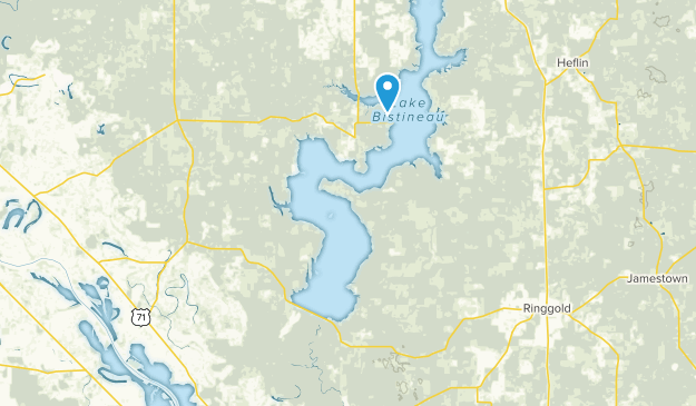 Elm Grove, Louisiana Map