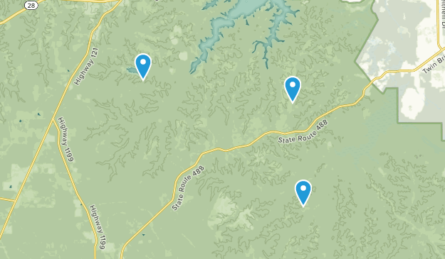 Elmer, Louisiana Map