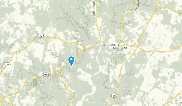 Jackson, Louisiane Map