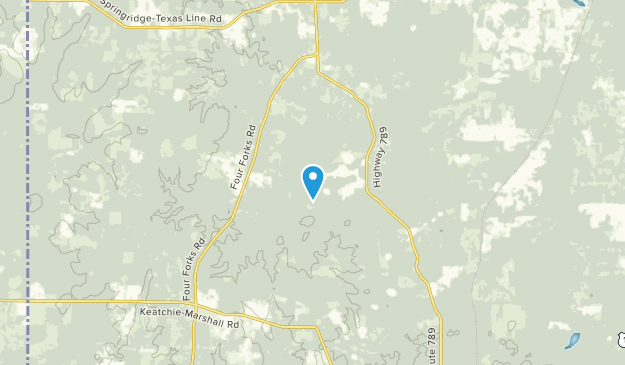 Keithville, Louisiana Map