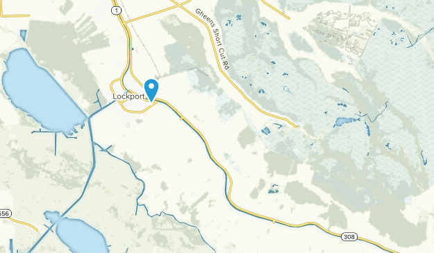 Lockport, Louisiana Map
