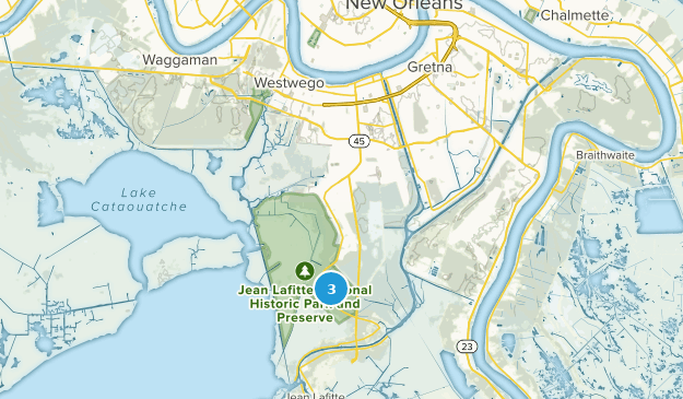 Marrero, Louisiane Map