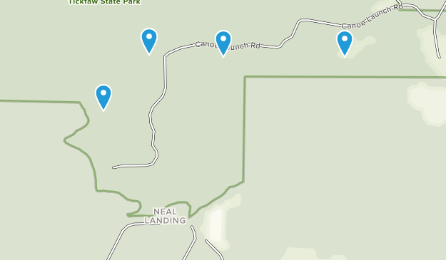 Neal Landing, Louisiana Map
