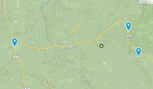 Provencal, Louisiana Map