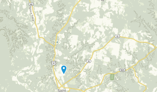 Saint Francisville, Louisiana Map