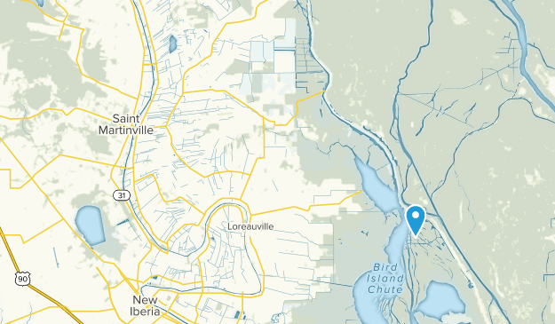 Saint Martinville, Louisiana Map