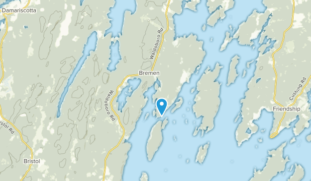 Bremen, Maine Map