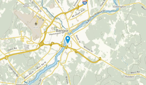 Brewer, Maine Map