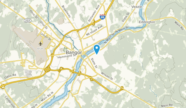 Brewer, Maine Map
