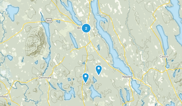 Bridgton, Maine Map