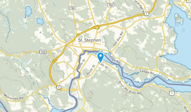 Calais, Maine Map