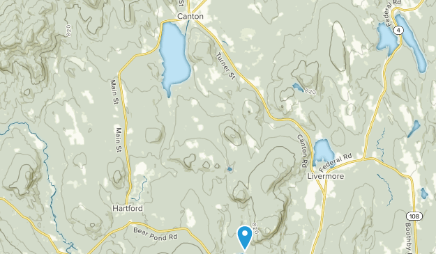 Canton, Maine Map