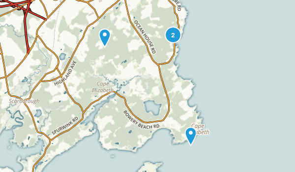 Best Trails Near Cape Elizabeth, Maine 