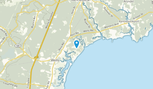 Cozy Corners, Maine Map