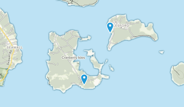 Cranberry Isles, Maine Map