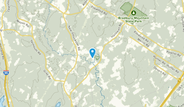 Crockett Corner, Maine Map