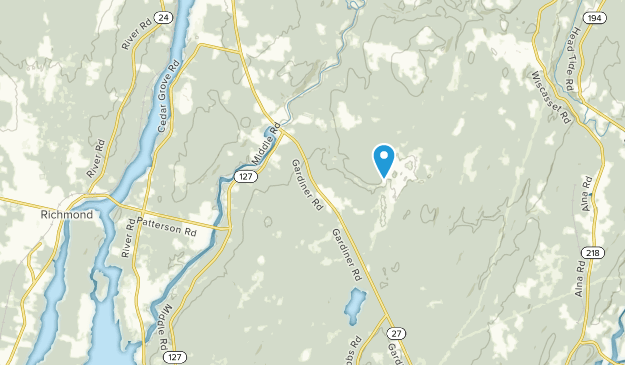 Dresden, Maine Map