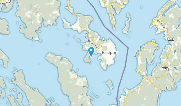 Eastport, Maine Map