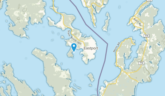 Eastport, Maine Map
