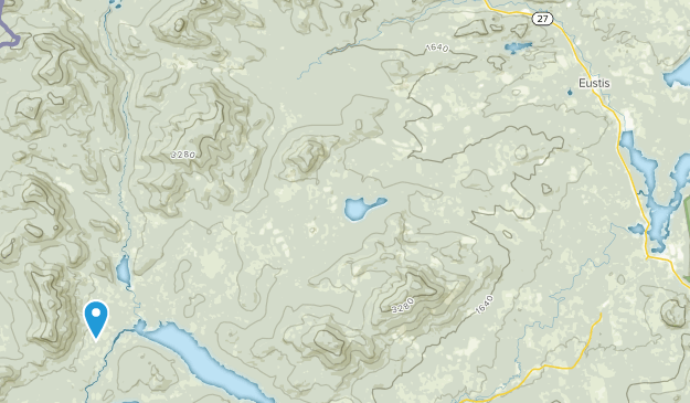 Eustis, Maine Map