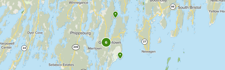 Best Trails Near Georgetown, Maine 