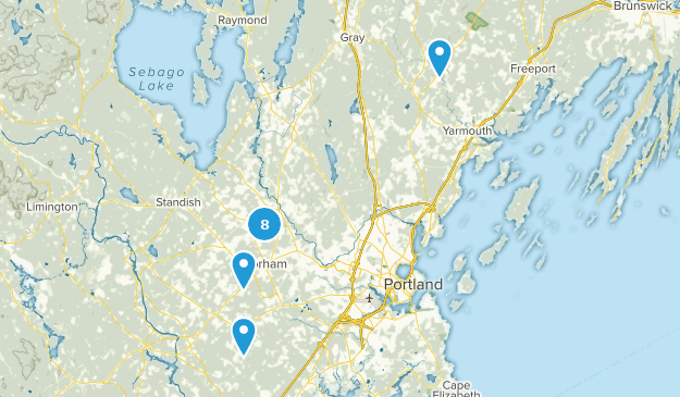 Gorham, Maine Map