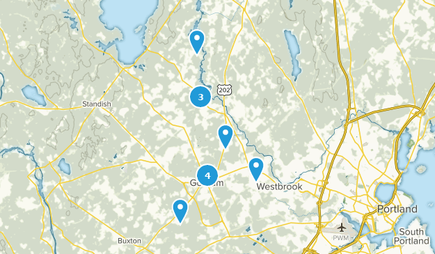 Gorham, Maine Map