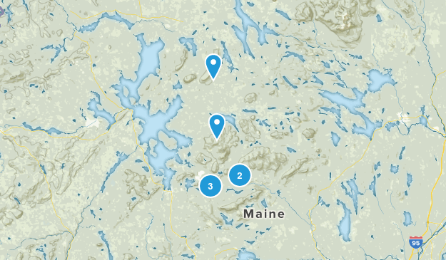 Greenville, Maine Map