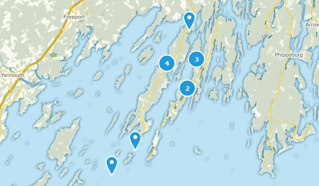 Harpswell, Maine Map