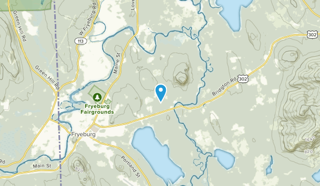 Highland Park, Maine Map