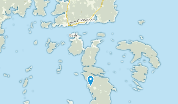 Jonesport, Maine Map