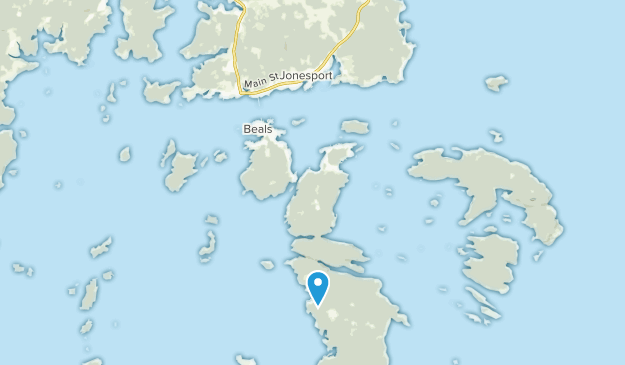 Jonesport, Maine Map