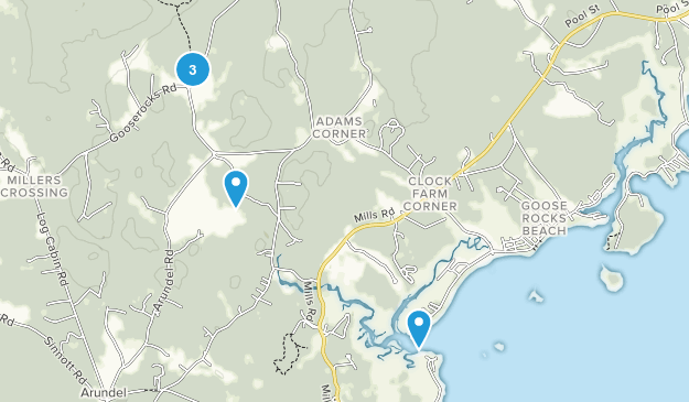 Kennebunkport, Maine Map