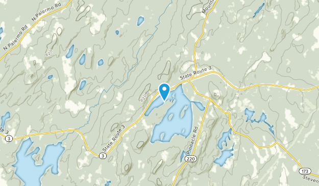 Liberty, Maine Map