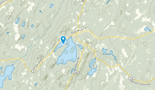 Liberty, Maine Map