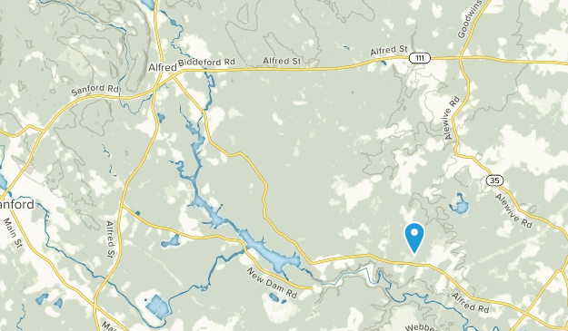 Lyman, Maine Map