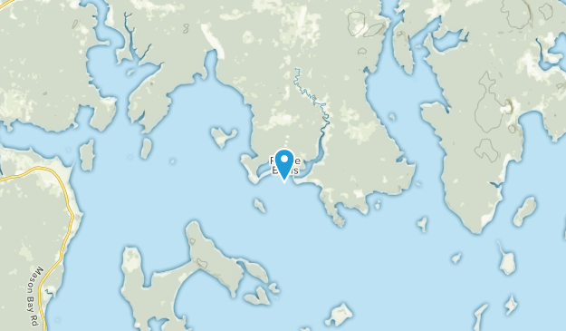 Machias, Maine Map
