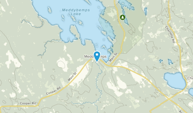 Meddybemps, Maine Map