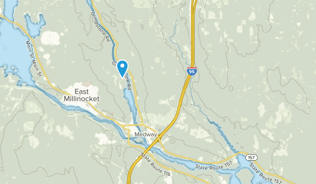 Medway, Maine Map