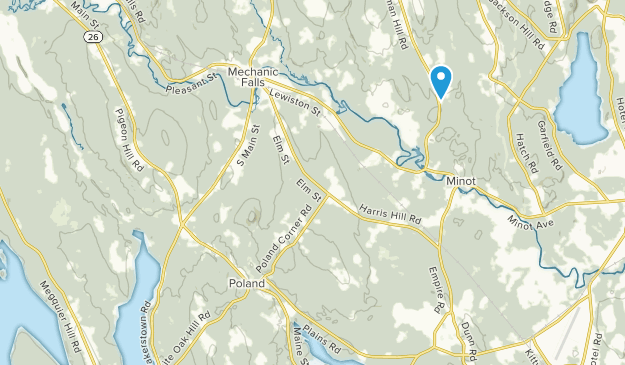Minot, Maine Map