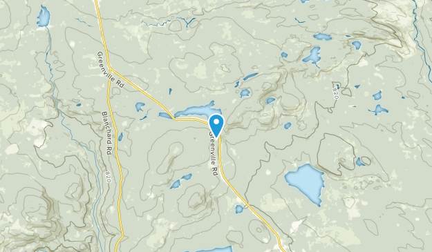 Monson, Maine Map