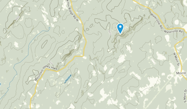 Montville, Maine Map