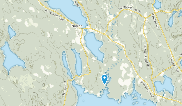Naples, Maine Map