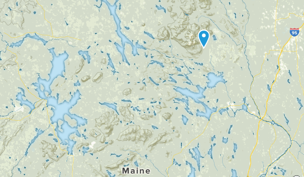 Northeast Piscataquis, Maine Map