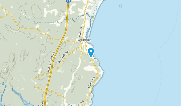 Ogunquit, Maine Map