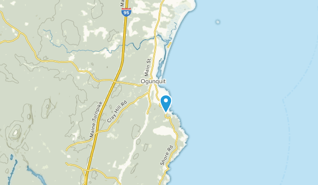 Ogunquit, Maine Map